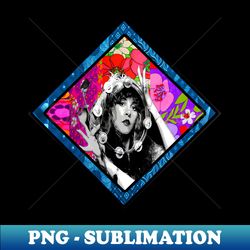 stevie nicks flower child - trendy sublimation digital download - perfect for sublimation mastery