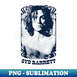 syd barrett  retro style fan design - modern sublimation png file - perfect for creative projects