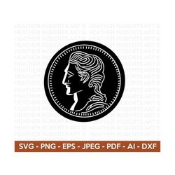 coin svg, money svg, currency svg, treasure svg, coin lovers svg, coin clipart, nickel coin svg, cut files for cricut, silhouette