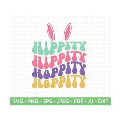 hippity hoppity svg, retro easter svg, easter svg, easter svg for kids, easter svg shirt, easter bunny ears svg, cut file for cricut