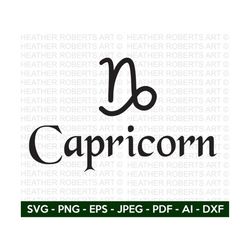 capricorn svg, capricorn zodiac svg, zodiac signs svg, astrology signs svg, zodiac symbols svg, constellation signs svg, cut file cricut