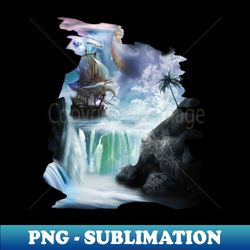 Edge Of The World - Exclusive Sublimation Digital File - Transform Your Sublimation Creations