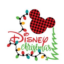 disney mickey mouse christmas life logo svg