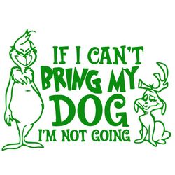 grinch and dog merry christmas holiday svg