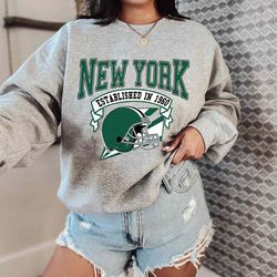 vintage new york jets sweatshirt, new york jets t-shirt, jets crewneck, new york jets gift, new york jets tee, game day