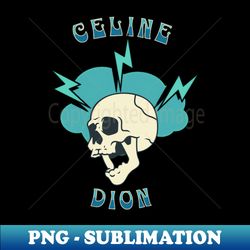 celine skull - trendy sublimation digital download - stunning sublimation graphics