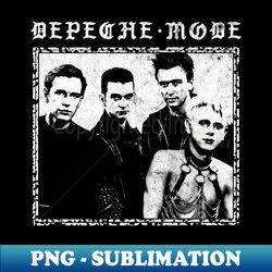 Depeche Mode 80s  Original Retro Tribute Design - Instant Sublimation Digital Download - Transform Your Sublimation Creations