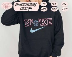 nike x stitch embroidered sweatshirt, cartoon brand character embroidered sweatshirt, custom brand embroidered sweatshirt, best-selling cartoon embroidered sweatshirt, brand character embroidered sweatshirt