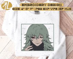 Anime Hero Embroidery, Anime Hero Embroidery Designs, Embroidery Patterns, Machine Embroidery Files, Pes, Dst, Jef, Instant Download