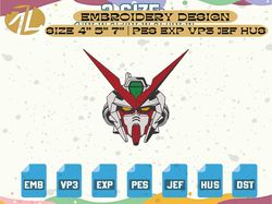 anime inspired embroidery designs, machine embroidery design file, pes, dst, jef, vp3, hus, instant download.