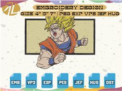 anime inspired embroidery designs, anime character embroidery files, instant download, embroidery machine files