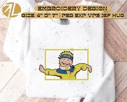funny ninja embroidery, ninja anime embroidery, embroidery designs, embroidery patterns, embroidery files, instant download