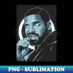 drake illustration - png sublimation digital download - stunning sublimation graphics