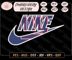 nike nfl new york giants logo embroidery design, nike nfl logo sport embroidery machine design, famous football team embroidery design, football brand embroidery, pes, dst, jef, files