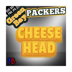 packers - cheese head - football america team green bay remake svg cut file sublimation