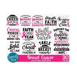 breast cancer svg bundle png, cancer awareness svg, pink awareness ribbon svg, fight cancer svg, tackle cancer svg, quot