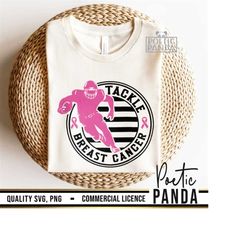 tackle breast cancer svg png, fight cancer svg, breast cancer svg, tackle cancer svg, cancer awareness, cheer for a cure svg, pink out svg