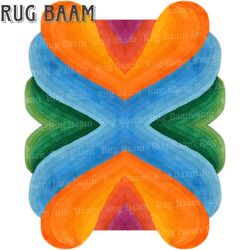 new multicolor tuft hand-tufted floral shape hand-tufted wool handmade area rug carpet for home, bedroom, living room