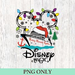 disney magic family christmas matching, mickey and friends checkered very merry christmas png, wdw disney christmas png