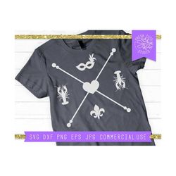 mardi gras svg, crawfish svg instant download new orleans svg, louisiana svg, fat tuesday svg, mardi gras shirt cut file, fleur de lis svg