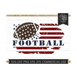 american football flag svg cut file for cricut, distressed football png sublimation, football shirt design, football flag, american flag svg