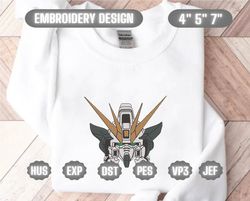 fiction robot anime embroidery designs, inspired anime embroidery, funny anime embroidery, action anime designs, anime embroidery designs, instant download