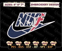 nike nfl houston texans logo embroidery design, nike nfl logo sport embroidery machine design, famous football team embroidery design, football brand embroidery, pes, dst, jef, files