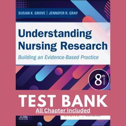 test bank for understanding nursing research building an evidence based practice 8th edition by grove chapter 1-14