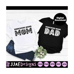 marching band mom dad svg | class of 2024 svg | marching band shirt svg | marching band png svg | band family svg | band svg, eps, png, dxf