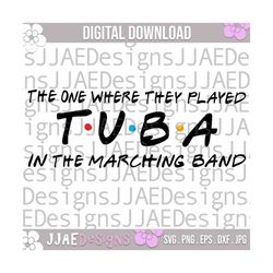 marching band svg | tuba svg |  marching band shirt svg | marching band png svg | band family svg band water bottle svg, eps, png, dxf