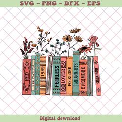 albums as books taylor floral books svg graphic design file