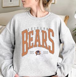 vintage chicago bears sweatshirt, chicago bears tee, chicago bears crewneck, chicago bears gift,chicago bears football s
