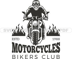 motorcycle svg logo, motorbike svg png, harley logo, skull svg files, motorcycle tshirt design, digital download 284
