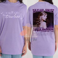 2 sides speak now taylor swift's version the eras tour 2023 merch, vintage retro enchanted long live tracklist shirt, ta