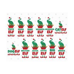 elves bundle svg elf svg files elf svg christmas svg family elves svg elf svg christmas svg elf svg winter svg cricut silhouette cut file