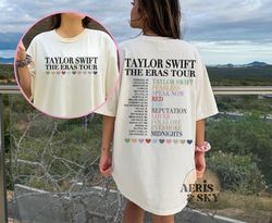 the eras tour 2023 tshirt, taylor swift eras tour shirt, taylor swift eras shirt, the era tour tshirt, taylor swift the