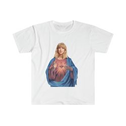 in taylor swift we trust unisex softstyle t-shirt, taylor swift shirt, taylor swiftie merch, taylor swift merch, the era