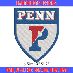 penn quakers embroidery design, penn quakers embroidery, logo sport, sport embroidery, ncaa embroidery.