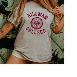 hillman college unisex t-shirt