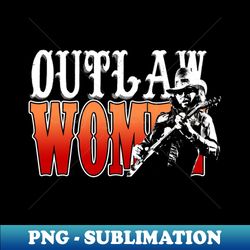 hank outlaw jr women country music fan gifts - creative sublimation png download - perfect for personalization