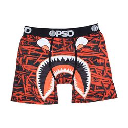 cartoon printed 2pk mens underwear sports lengthen athlete boxer shorts breathable underpants p44