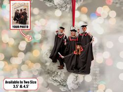 custom photo graduation ornament, custom photo family ornament