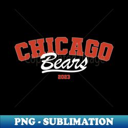 chicago bears - sublimation-ready png file - perfect for creative projects
