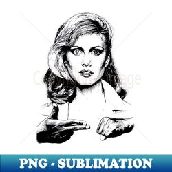 Olivia Newton john Style Run The Jewels - PNG Transparent Sublimation File - Add a Festive Touch to Every Day