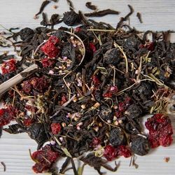 immune-boosting vitality tea | black tea blend with berries and heather