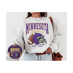 vintage minnesota football sweatshirt / t-shirt, the vikes sweatshirt, vintage minnesota crewneck, viking sweatshirt, minnesota fan gift