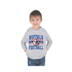 buffalo toddler hooded sweatshirt, bill sweatshirt, vintage buffalo football