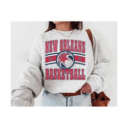 new orleans pelican, vintage new orleans pelican sweatshirt \ t-shirt, pelicans sweater, pelicans tshirt, basketball fan, retro new orleans