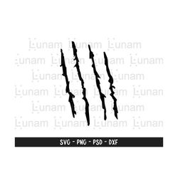 claw marks svg, scratches svg, jurassic svg, scratch marks svg, instant download, claw cut file for cricut silhouette cameo, cat scratch svg