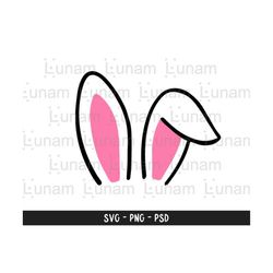 bunny ears svg, easter svg, easter bunny svg, rabbit ears svg, easter bunny ears svg, bunny ears cut file, bunny ears file for cricut